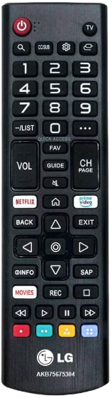 Controle LG para Smart TV