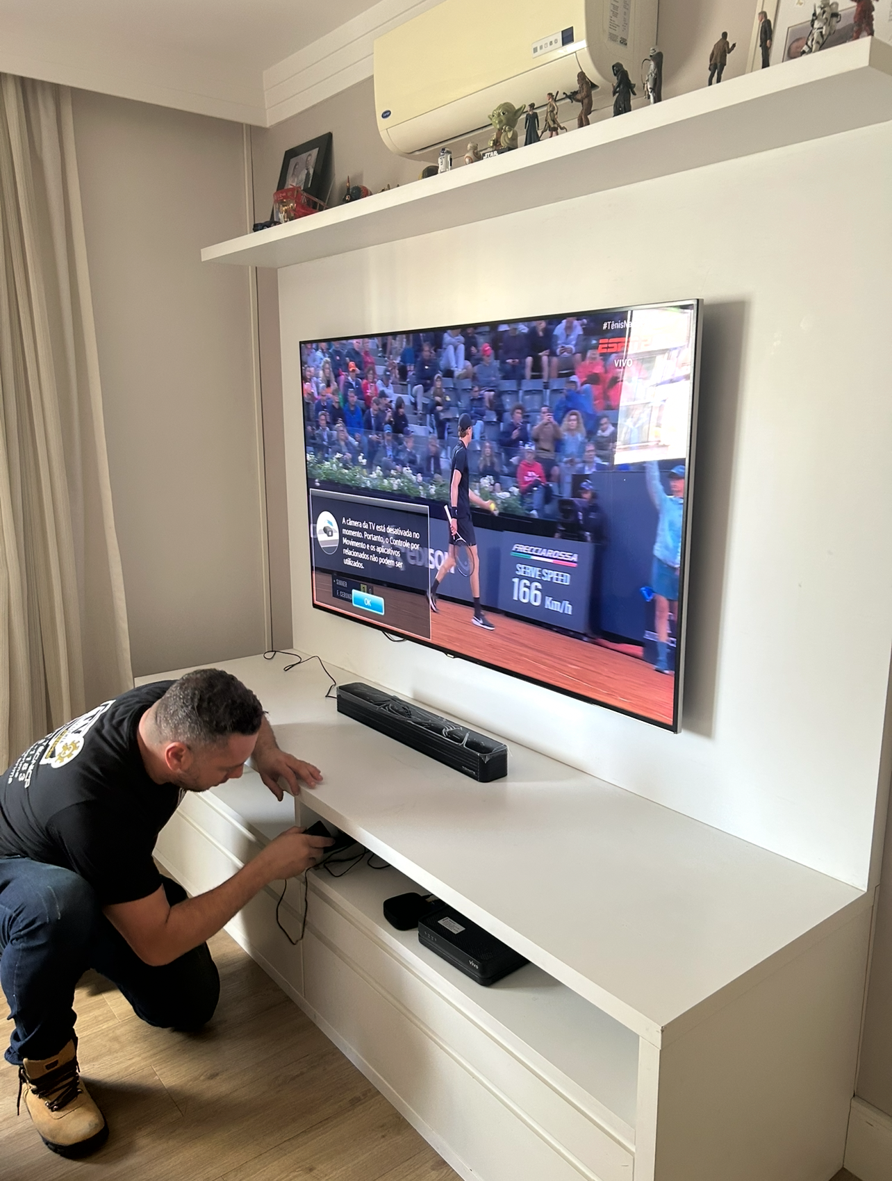 Instalação de TV